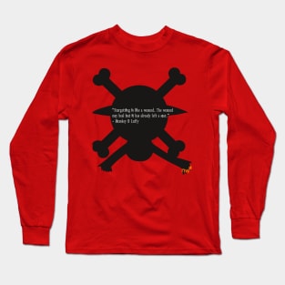 Anime Quote Series (Luffy) Long Sleeve T-Shirt